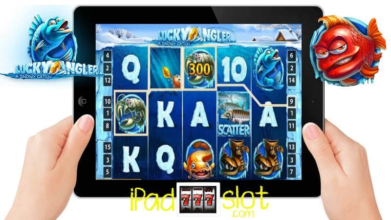 Lucky Angler a Snowy Catch iPad Slots Review