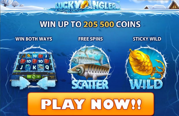 Lucky Angler free iPad slots machine