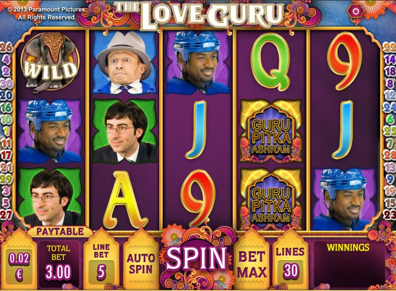 The Love Guru Online Slots Game Guide