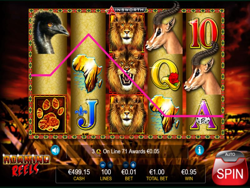 Roaming Reels Pokies by Ainsworth Free Play & Review