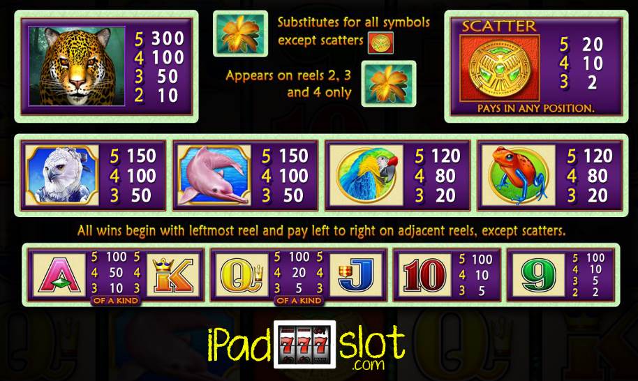 Jaguar Mist Free Mobile Pokies app by Aristocrat