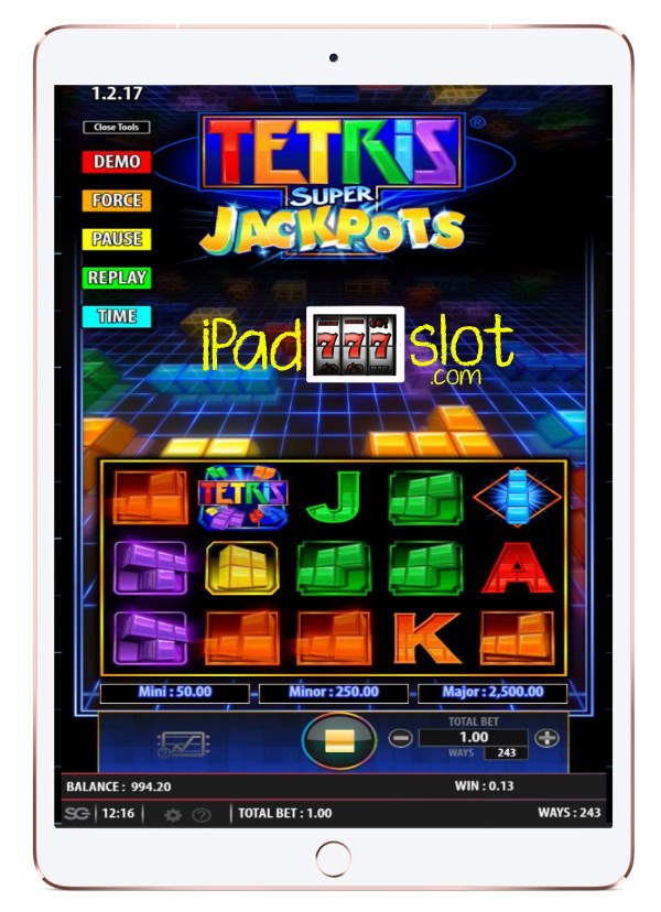 Tetris Super Jackpots Bally Free Play Slots Guide