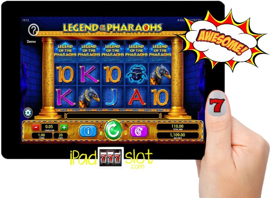 Legend of the Pharaohs Free Barcrest iPhone Slots