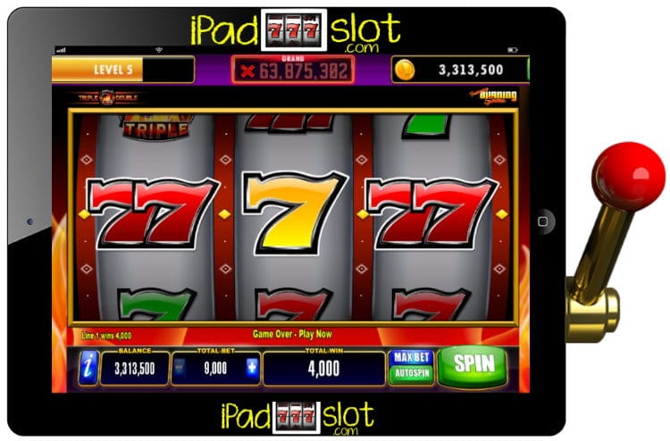 Aristocrat Triple 7 Wildfire Double Free Slots Game