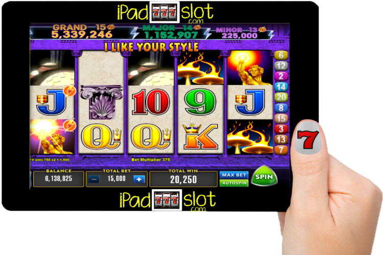 Flame of Olympus Lightning Storm Pokies (Slot) Free Play Version